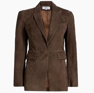 Veronica Beard Duane suede blazer